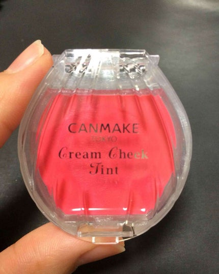 クリームチーク ティント/キャンメイク/ジェル・クリームチークを使ったクチコミ(1枚目)