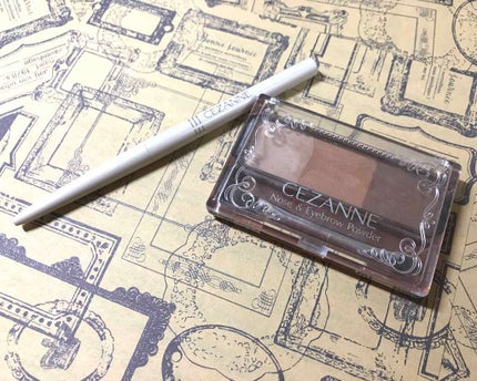 ノーズ&アイブロウパウダー/CEZANNE/パウダーアイブロウを使ったクチコミ(1枚目)