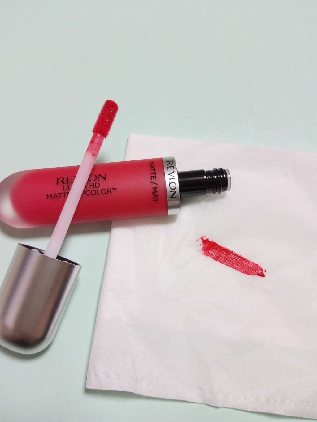 ウルトラ HD マット リップカラー/REVLON/口紅を使ったクチコミ(2枚目)
