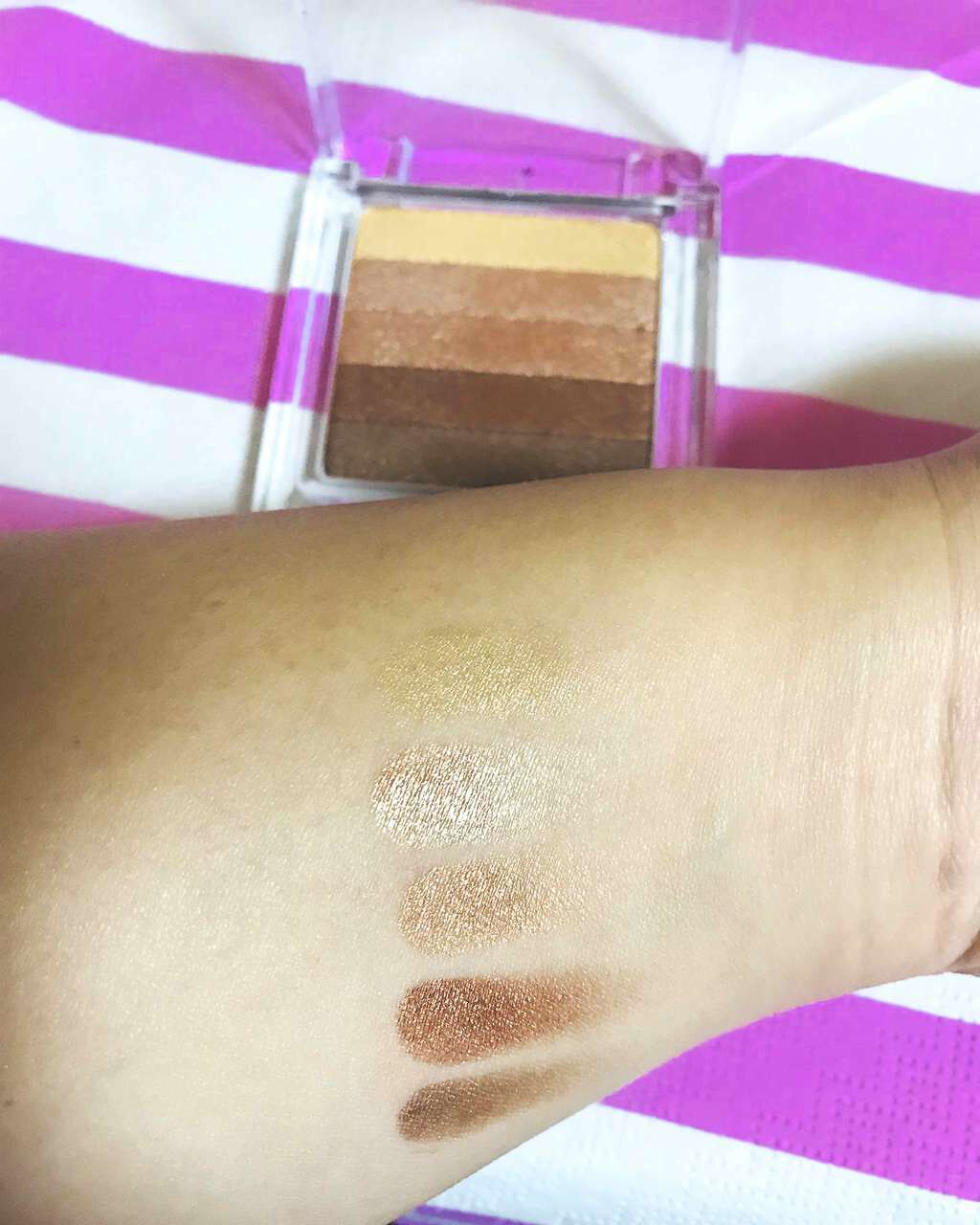 カスタムブロンザ—＆ブラッシュ＆シャドウ/PHYSICIANS FORMULA/パウダーチークを使ったクチコミ（2枚目）