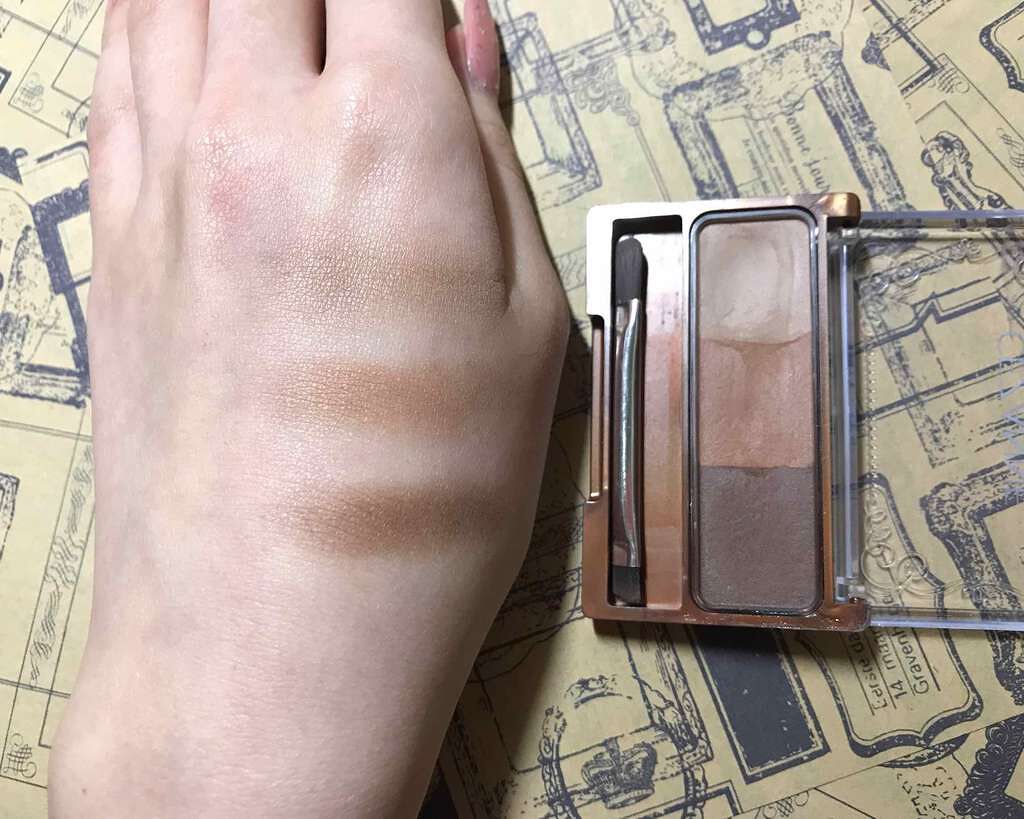 ノーズ&アイブロウパウダー/CEZANNE/パウダーアイブロウを使ったクチコミ(2枚目)