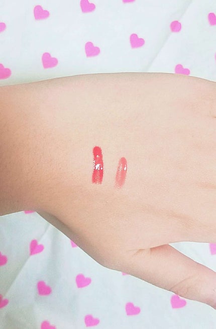 ディアダーリン ウォータージェルティント (アイスティント)/ETUDE/口紅を使ったクチコミ(2枚目)