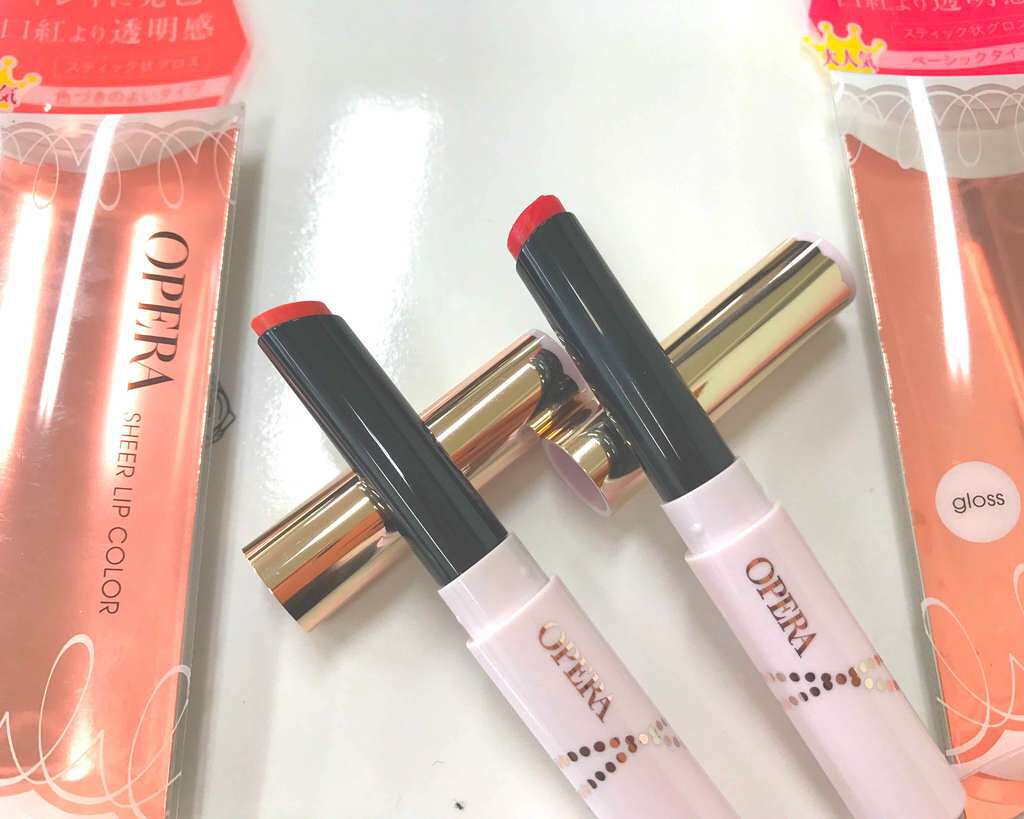 オペラ シアーリップカラー RN/OPERA/リップグロスを使ったクチコミ(1枚目)