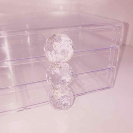 3段式クリアーケース/DAISO/その他化粧小物を使ったクチコミ(2枚目)