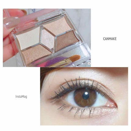 【旧品】パーフェクトスタイリストアイズ/キャンメイク/アイシャドウパレットを使ったクチコミ(1枚目)