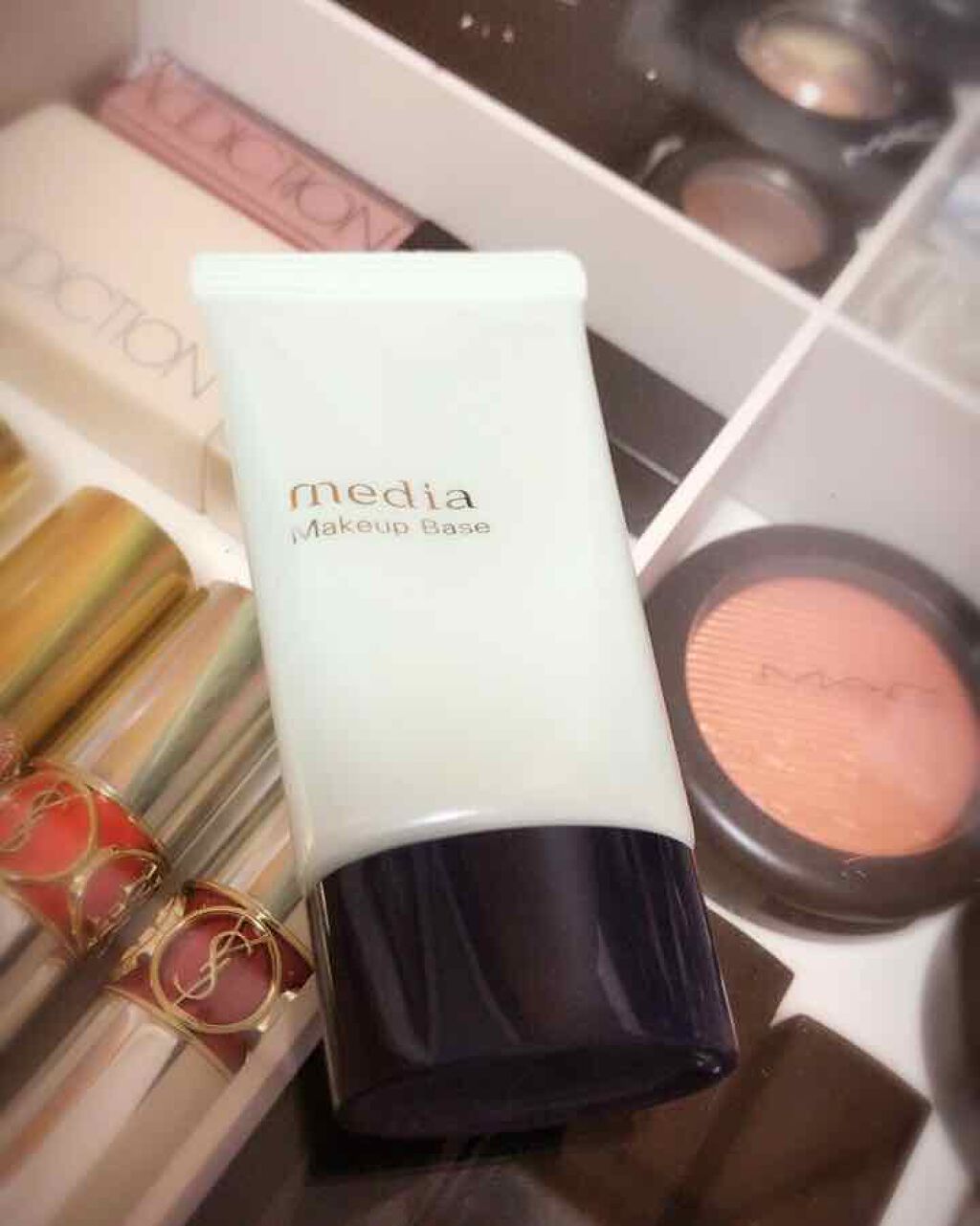 メイクアップベースS(グリーン)/media/化粧下地を使ったクチコミ(1枚目)