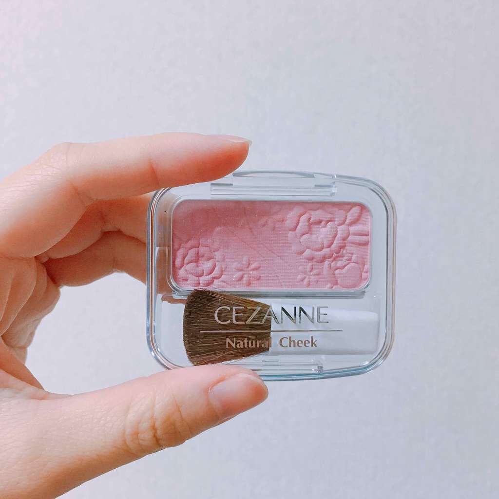 ナチュラル チークN/CEZANNE/パウダーチークを使ったクチコミ(1枚目)