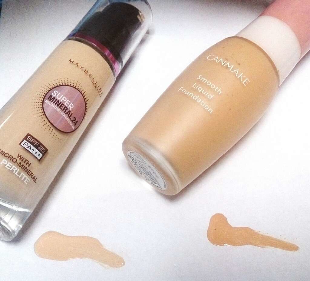 スムースリキッドファンデーション/キャンメイク/化粧下地を使ったクチコミ（1枚目）