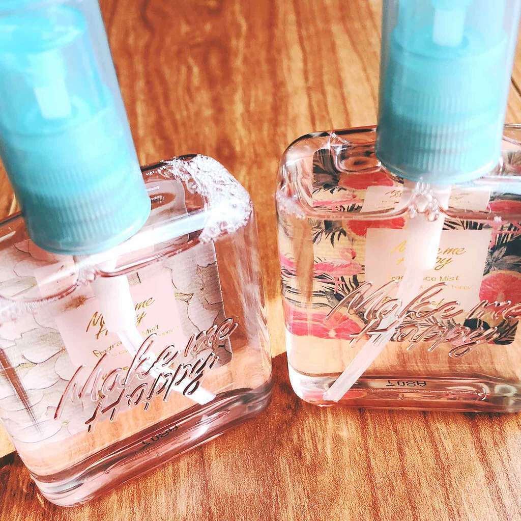 メイクミーハッピー フレグランスミスト ホワイトブーケ/キャンメイク/香水(レディース)を使ったクチコミ(1枚目)