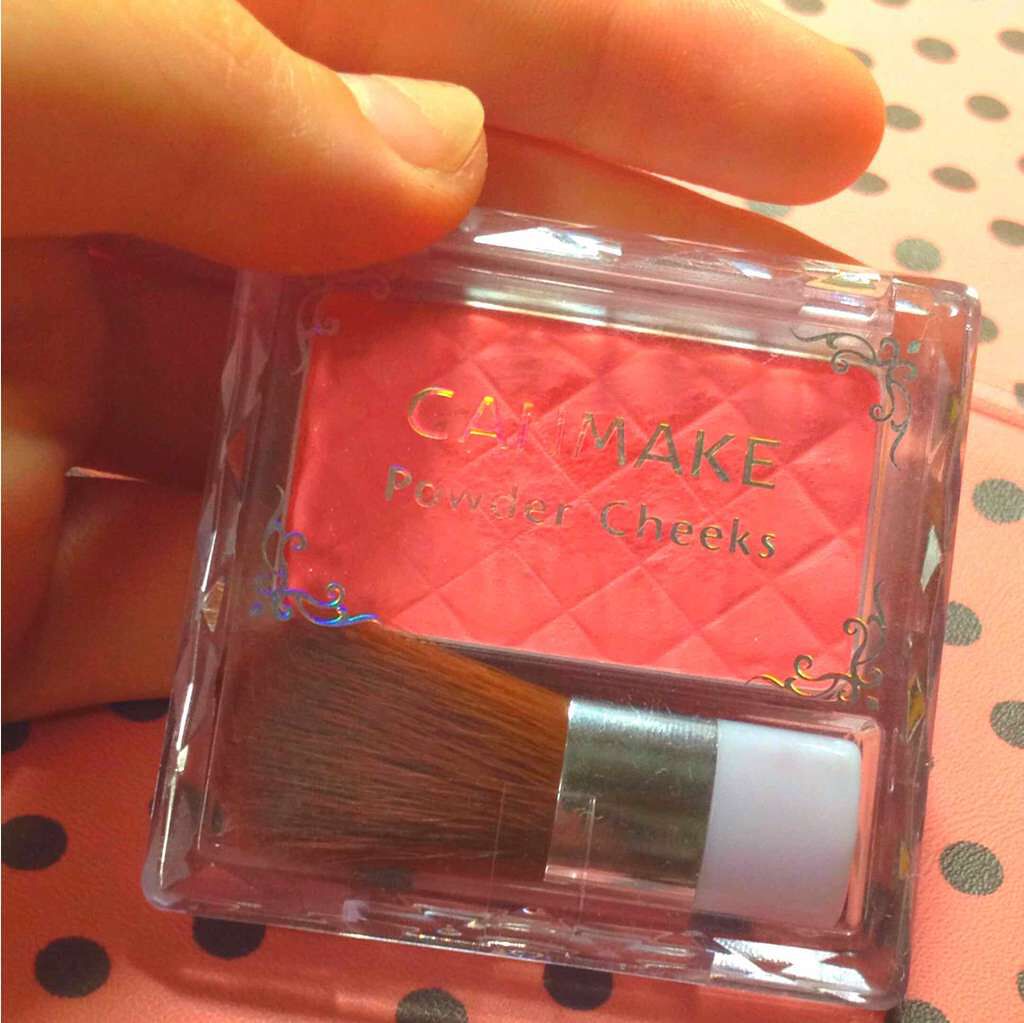【旧品】パウダーチークス/キャンメイク/パウダーチークを使ったクチコミ(1枚目)