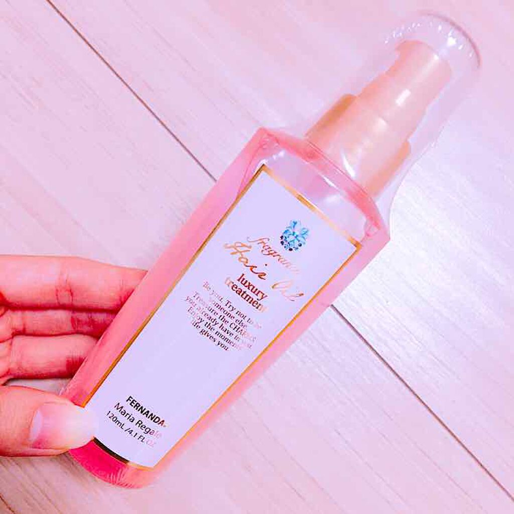 フレグランス ヘアオイル マリアリゲル/フェルナンダ/ヘアオイルを使ったクチコミ(1枚目)