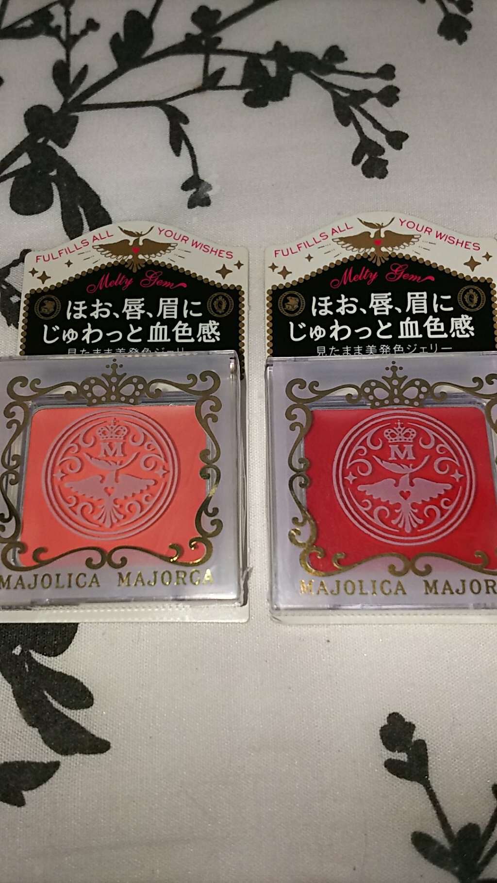 メルティージェム/MAJOLICA MAJORCA/ジェル・クリームチークを使ったクチコミ(1枚目)