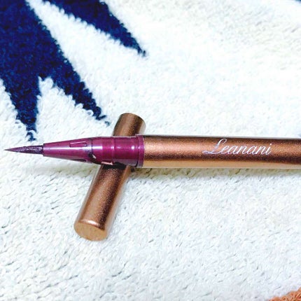 Leanani プレミアム ウォータープルーフ リキッドアイライナーのクチコミ「レアナニ プレミアム
リキッドアイライナー ブラウン
フローフシやLove Linerのアイ.....」(2枚目)