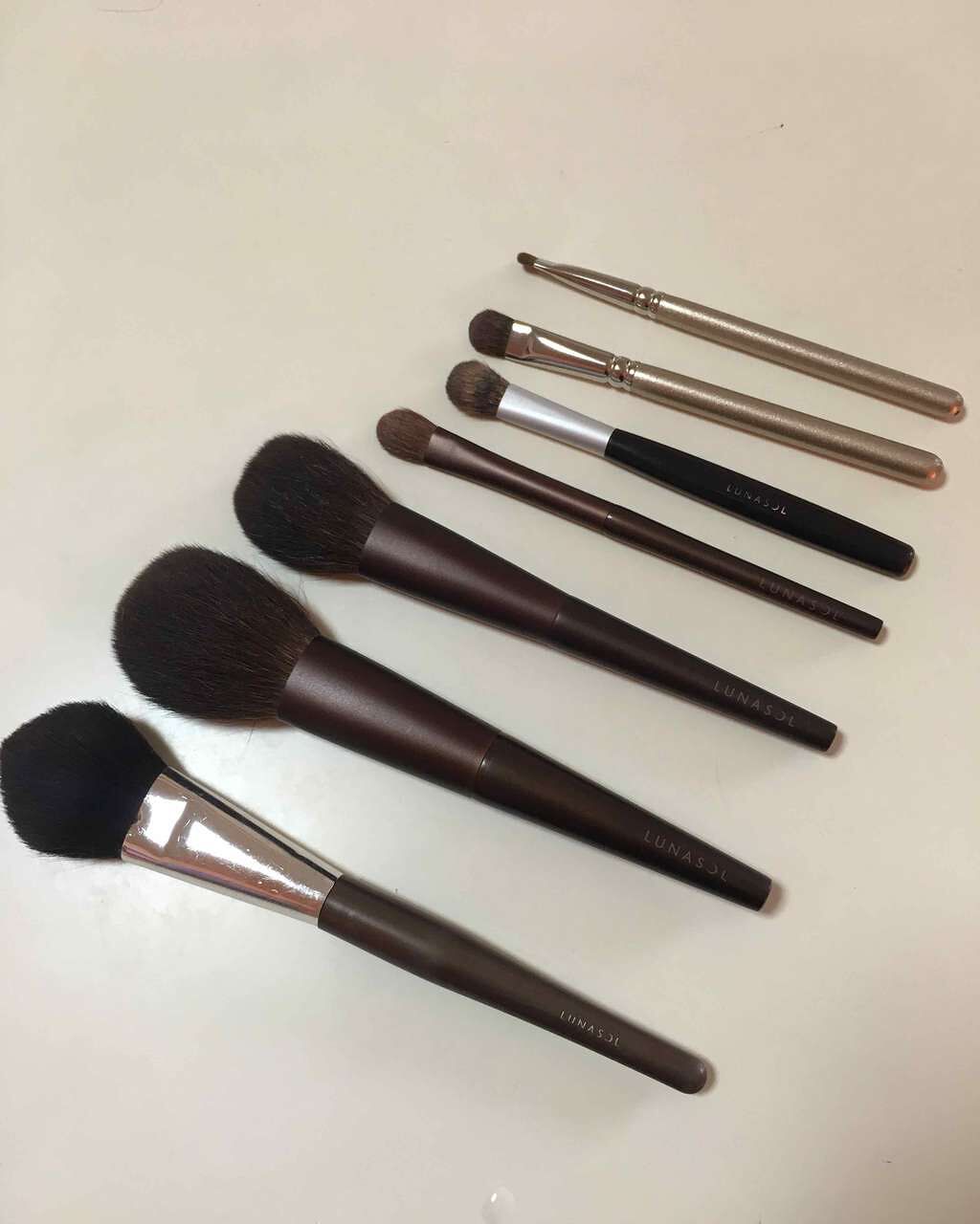 アイシャドウブラシ(M)N/LUNASOL/メイクブラシを使ったクチコミ(1枚目)
