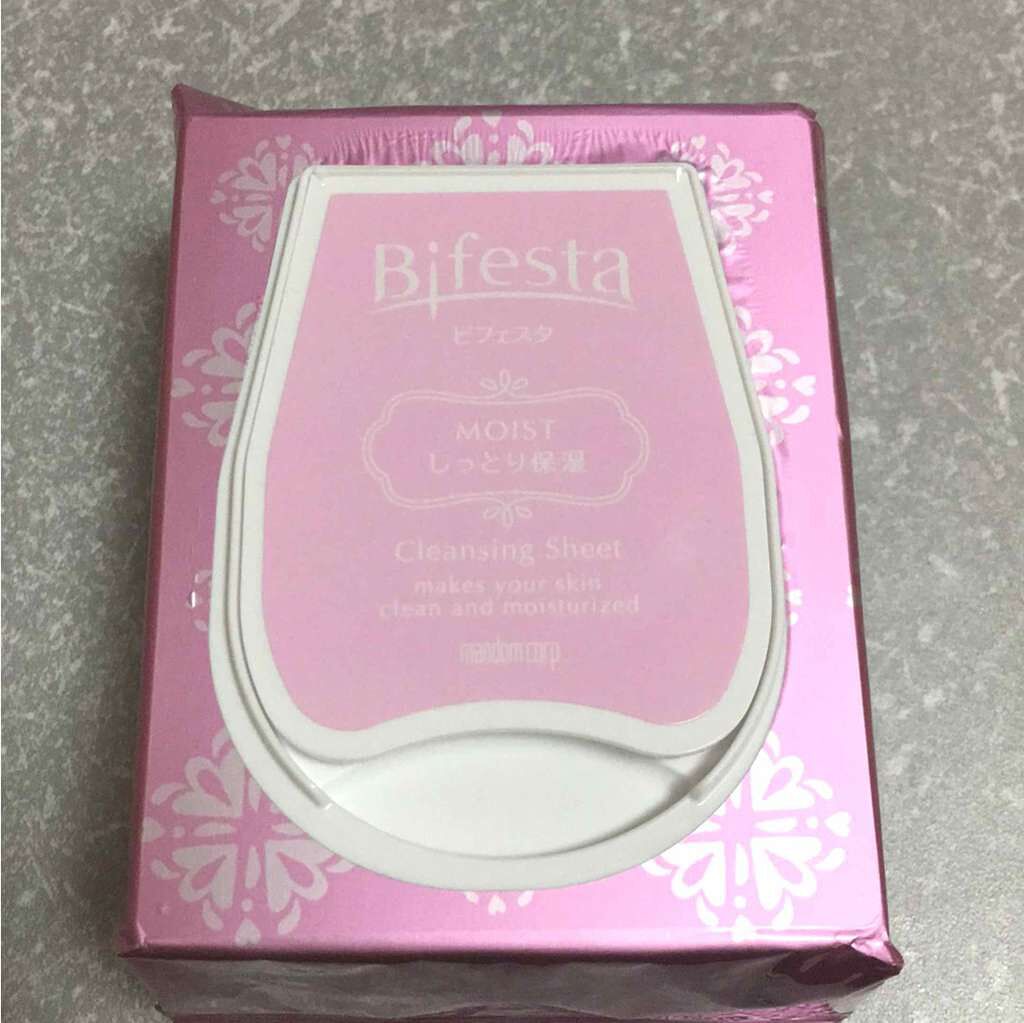 メイク落とし ふくだけコットン うるおいリッチ/ビオレ/クレンジングシートを使ったクチコミ（1枚目）
