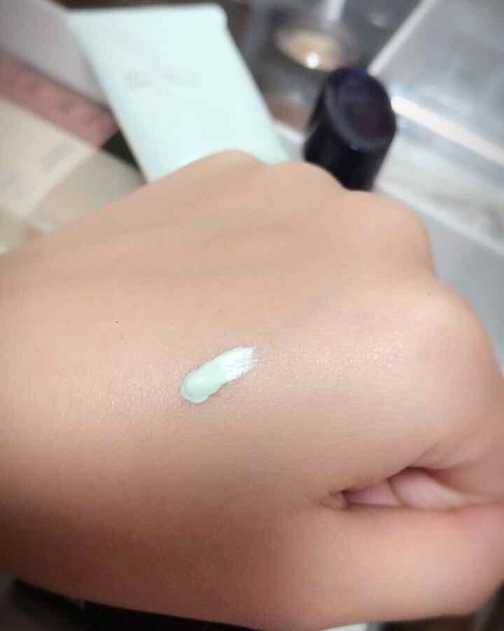 メイクアップベースS(グリーン)/media/化粧下地を使ったクチコミ(2枚目)