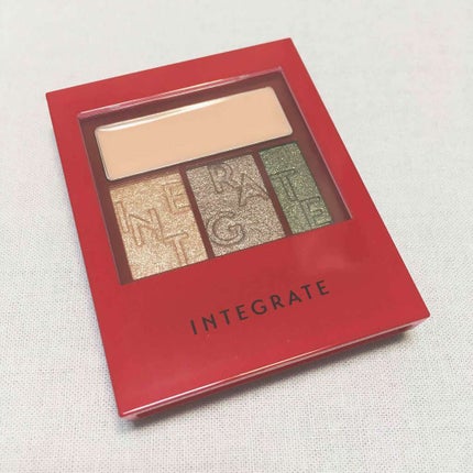 アクセントカラーアイズ CC/インテグレート/アイシャドウパレットを使ったクチコミ(1枚目)