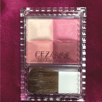 ミックスカラーチーク/CEZANNE/パウダーチークを使ったクチコミ(1枚目)