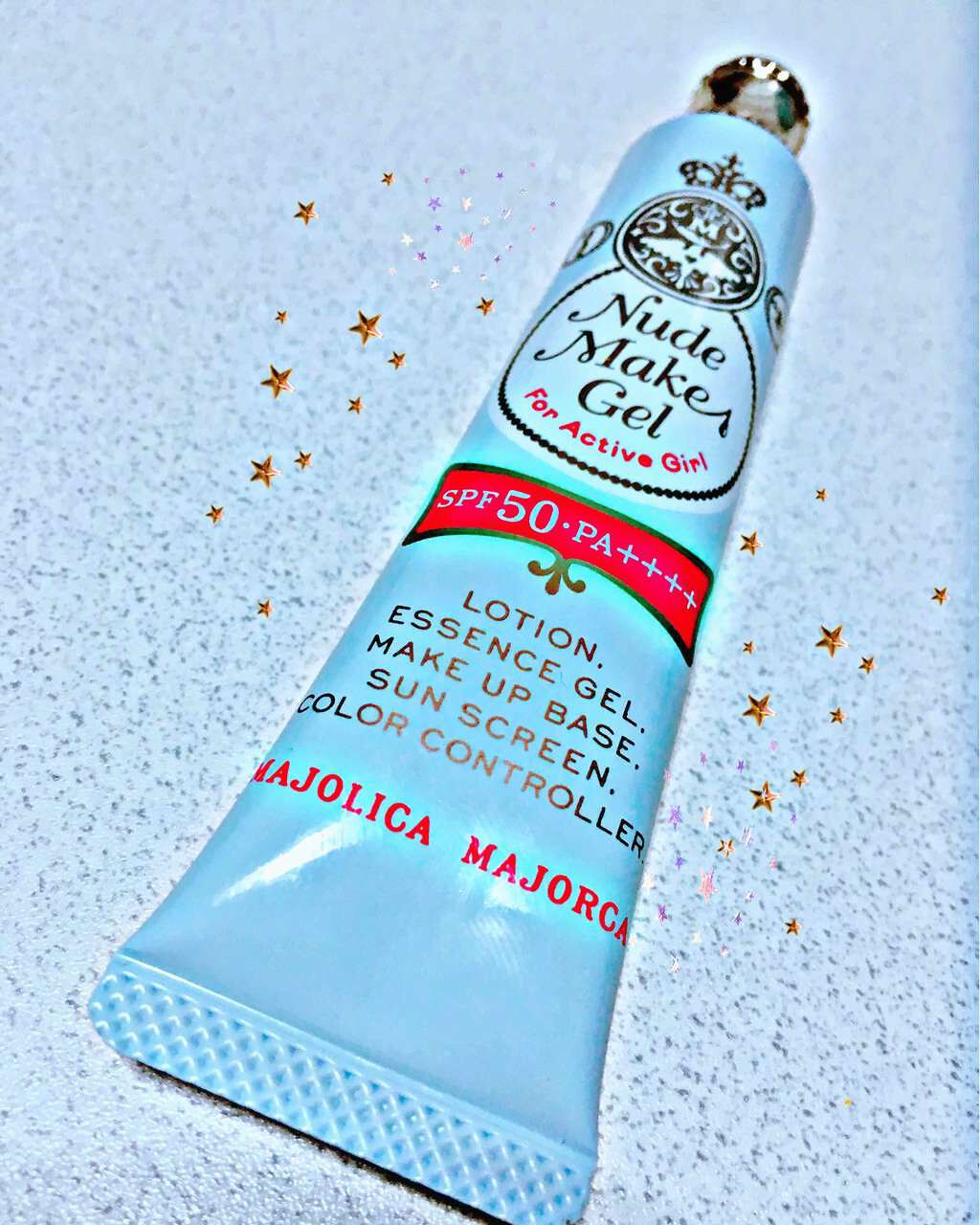 ヌードメークジェル (フォーアクティブガール)/MAJOLICA MAJORCA/化粧下地を使ったクチコミ(1枚目)