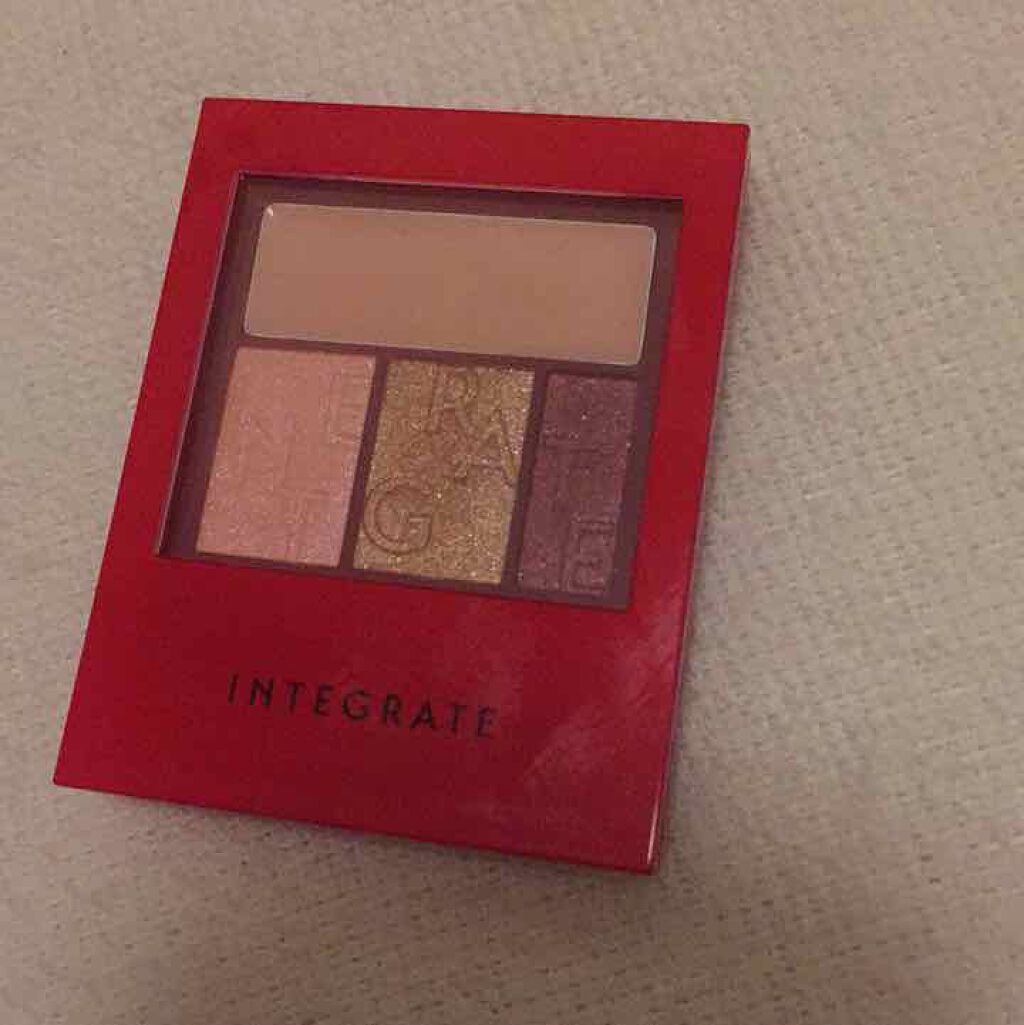 アクセントカラーアイズ CC/インテグレート/アイシャドウパレットを使ったクチコミ(1枚目)