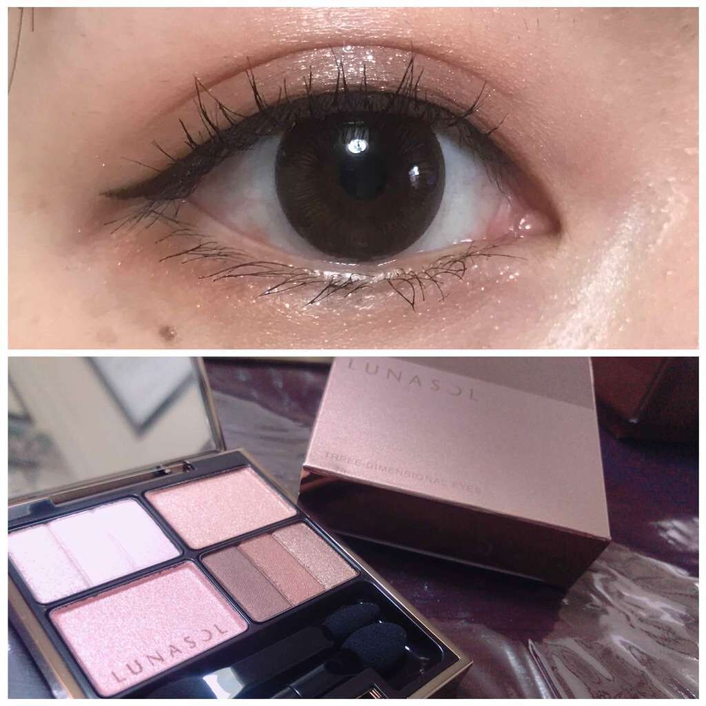 スリーディメンショナルアイズ/LUNASOL/アイシャドウパレットを使ったクチコミ(1枚目)