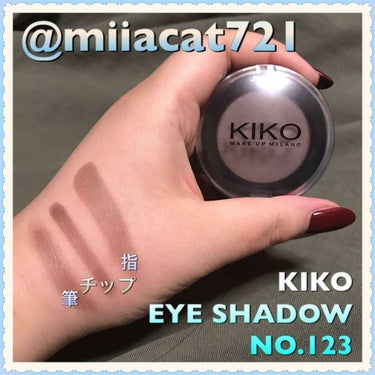 KIKO UNEXPECTED PARADISE MAGNIFICENT EYESHADOWのクチコミ「日本未上陸。イタリア発コスメブランド。
" KIKO MAKE UP MILANO "

EY.....」（1枚目）