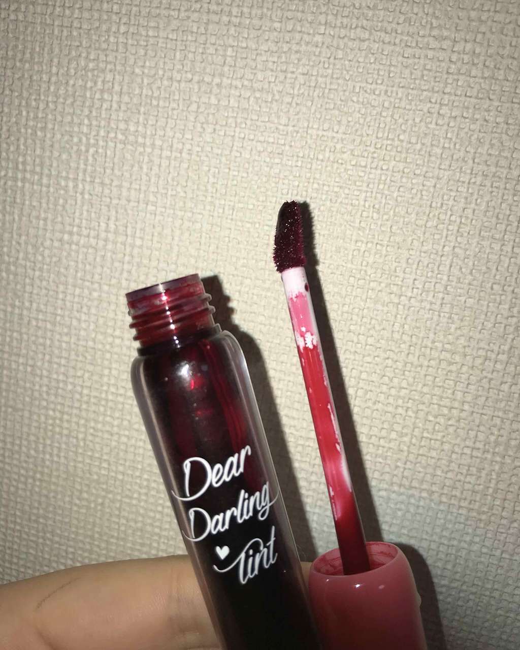 ディアダーリン ウォータージェルティント/ETUDE/リップティントを使ったクチコミ（2枚目）