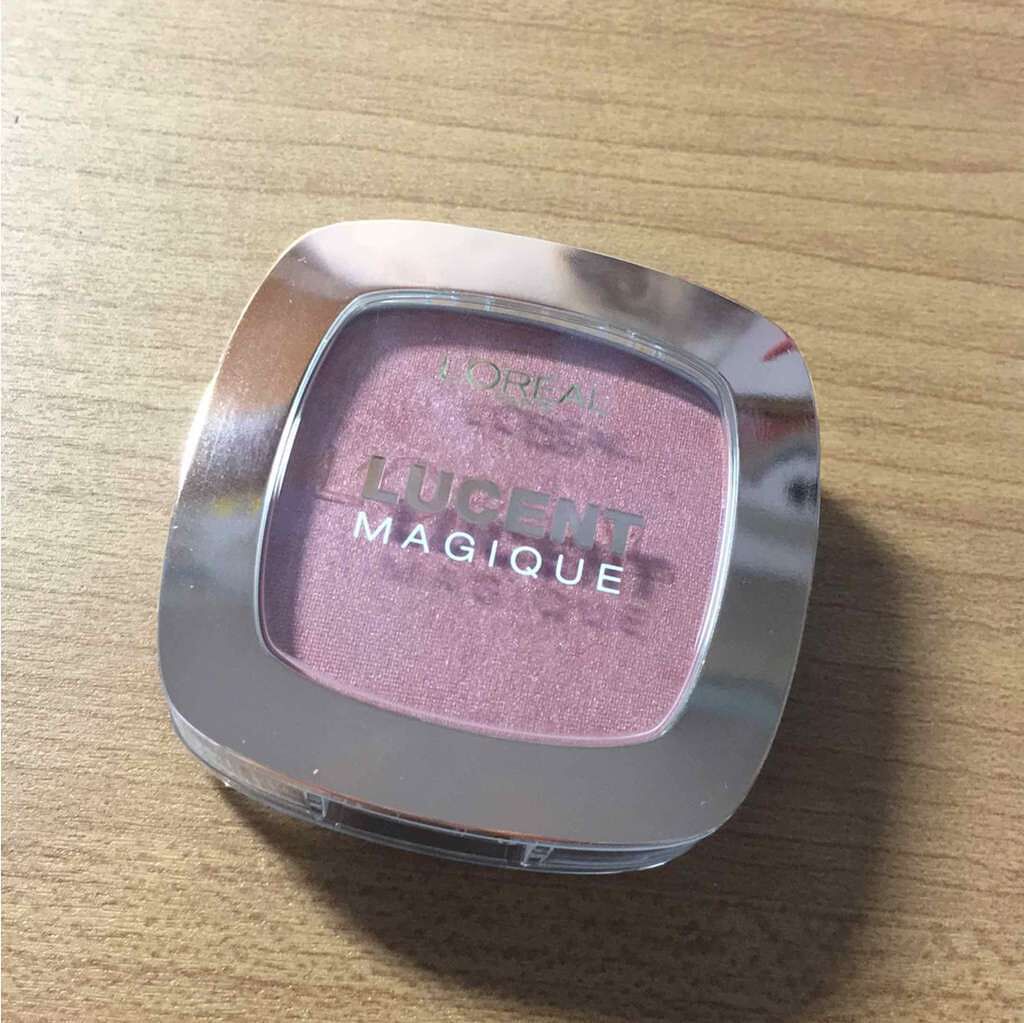 ルーセントマジック パウダーブラッシュ/ロレアル パリ/パウダーチークを使ったクチコミ(1枚目)