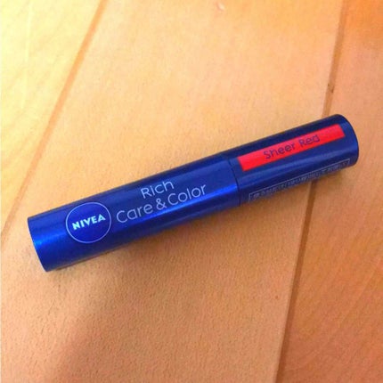 ニベア リッチケア&カラーリップ/ニベア/リップクリームを使ったクチコミ(1枚目)