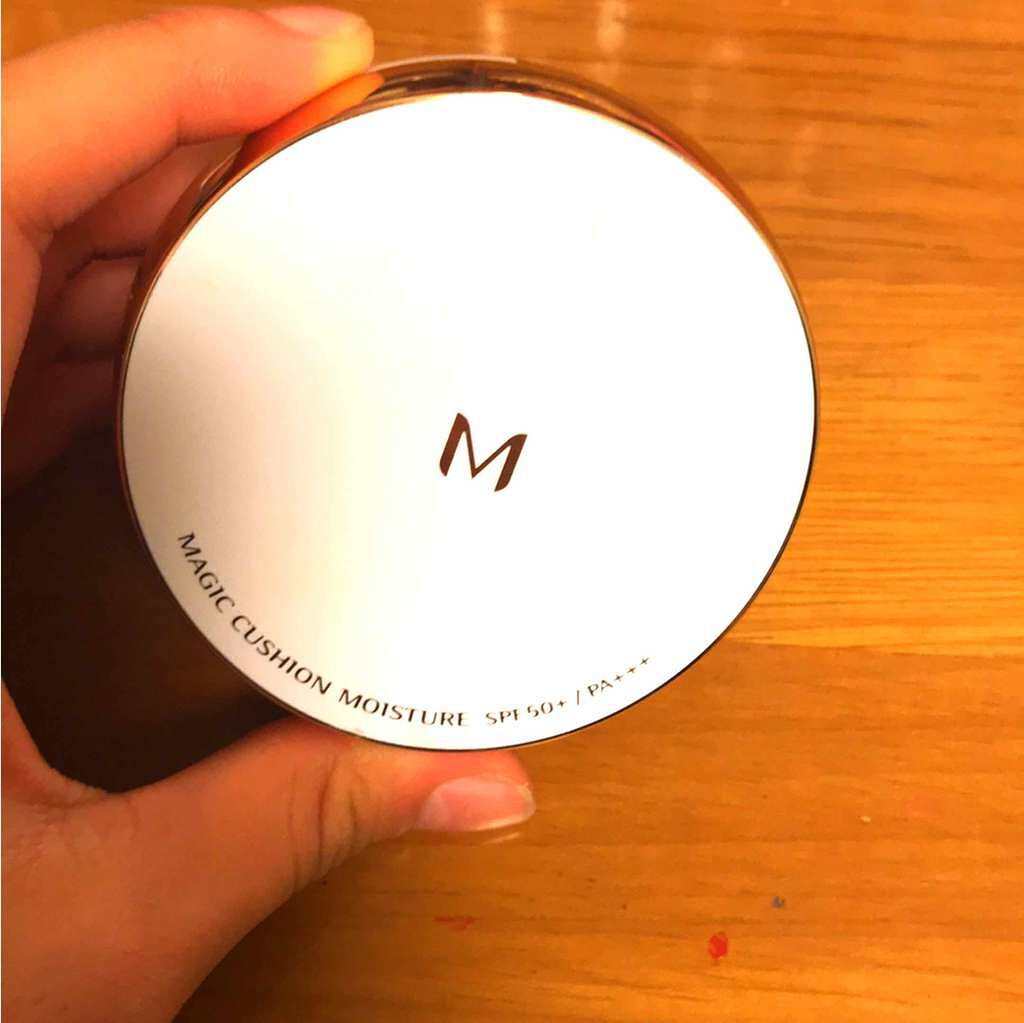 M クッション ファンデーション(モイスチャー)/MISSHA/クッションファンデーションを使ったクチコミ（1枚目）