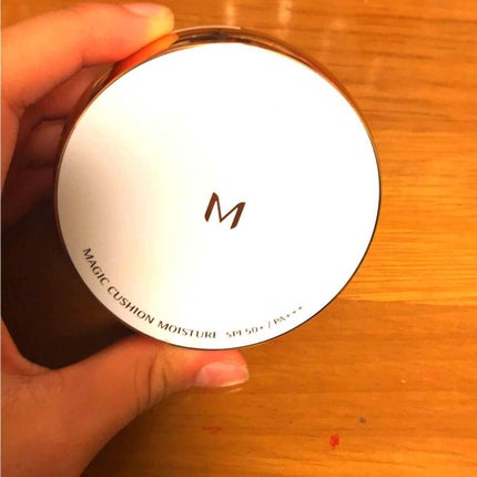 M クッション ファンデーション(モイスチャー)/MISSHA/クッションファンデーションを使ったクチコミ(1枚目)
