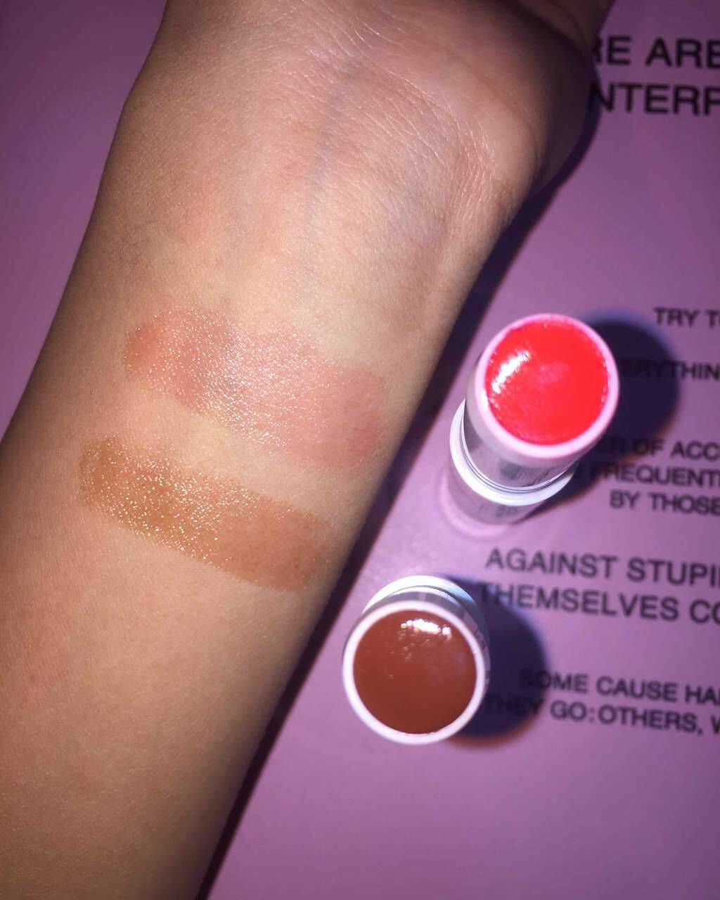 ステイオンバームルージュ/キャンメイク/口紅を使ったクチコミ(2枚目)