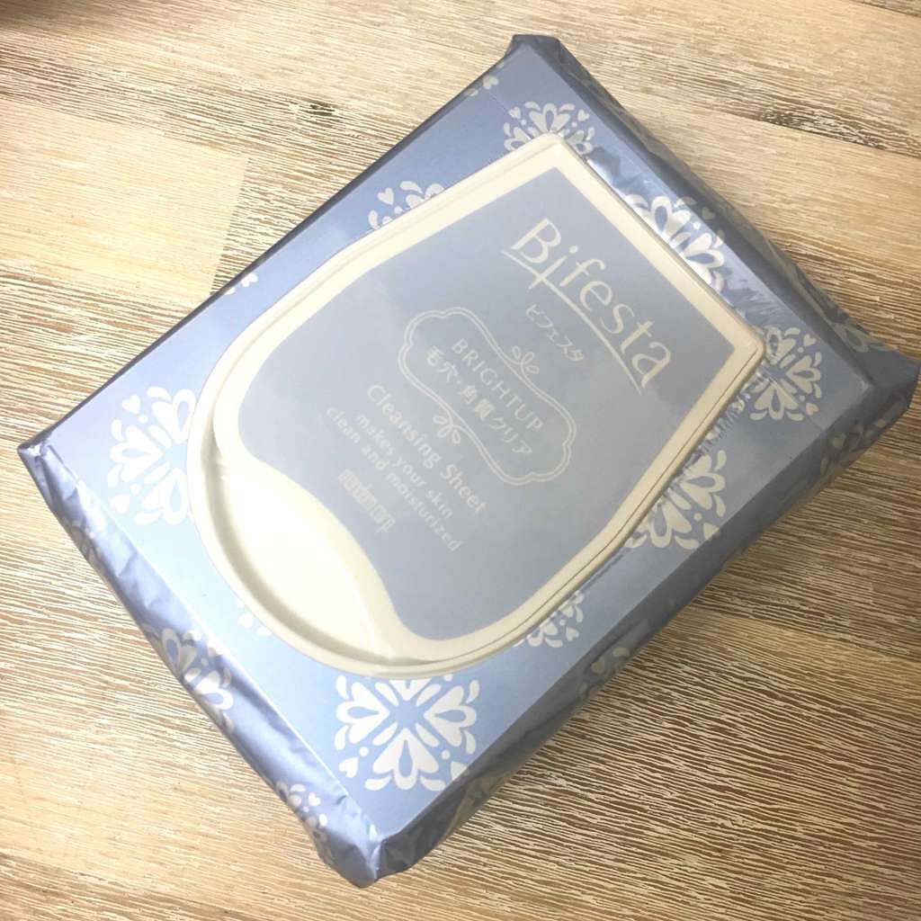 ミセラークレンジングシート ブライトアップ/ビフェスタ/クレンジングシートを使ったクチコミ(1枚目)