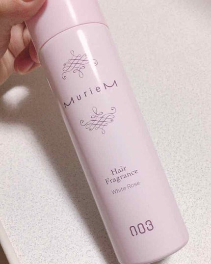 ミュリアム ヘアフレグランスのクチコミ「ミュレアム ヘアフレグランス
美容院で購入したものです💓
とにかくいい匂いです!
甘すぎなく.....」(1枚目)
