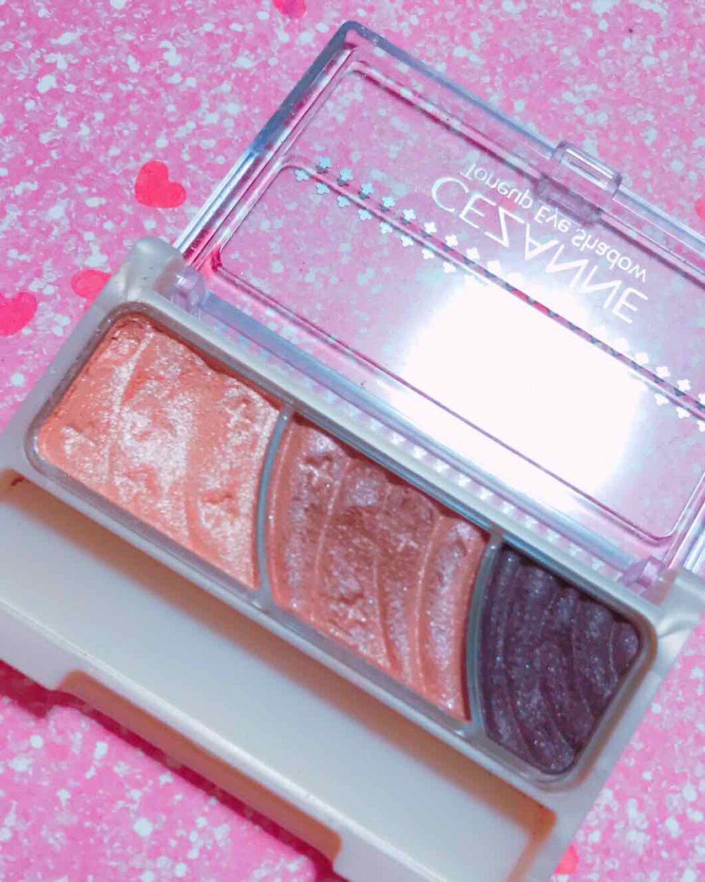 トーンアップアイシャドウ/CEZANNE/アイシャドウパレットを使ったクチコミ(2枚目)