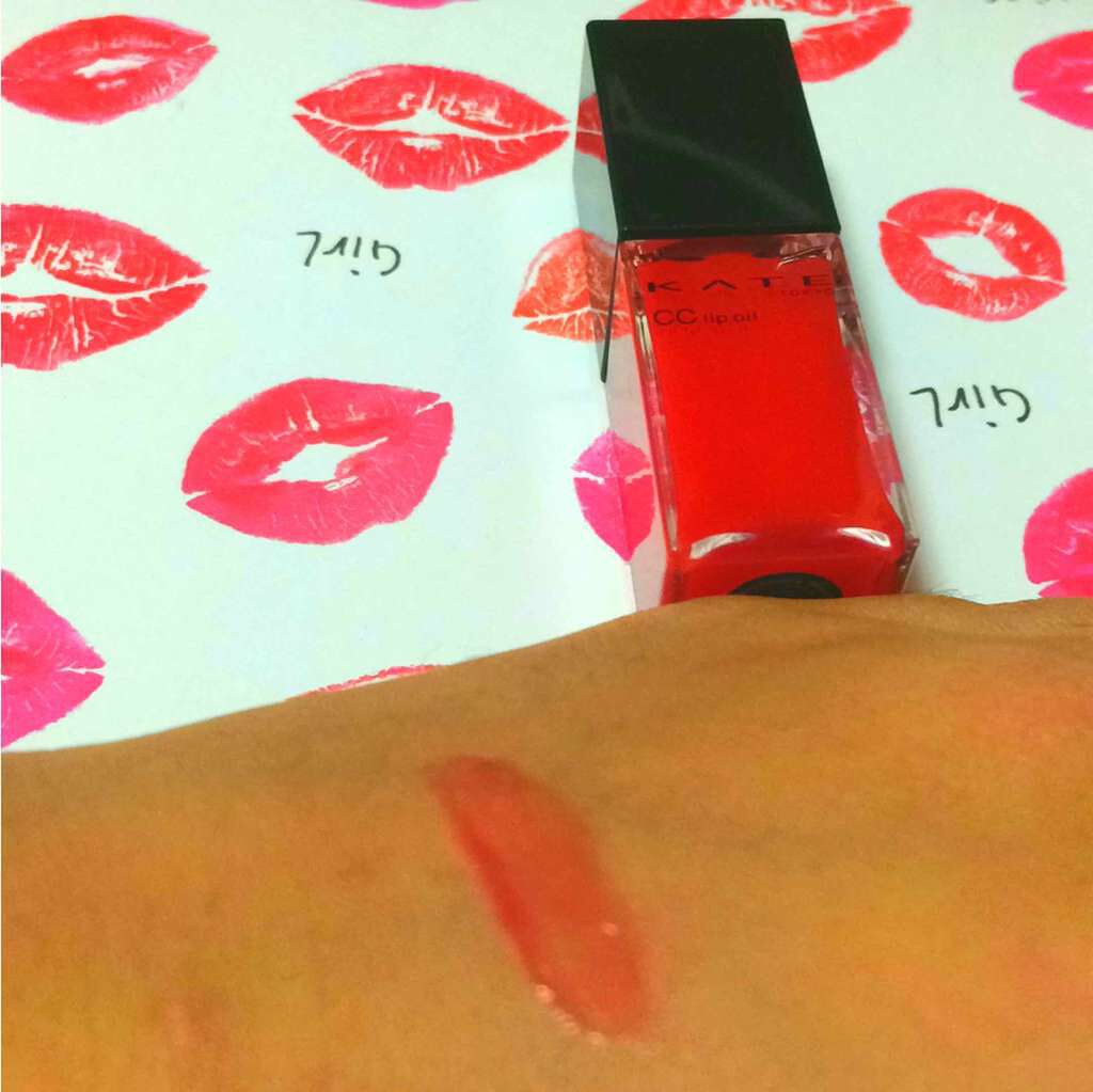 CCリップオイル/KATE/リップグロスを使ったクチコミ(3枚目)