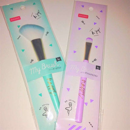 春姫 チークブラシ/DAISO/メイクブラシを使ったクチコミ(1枚目)