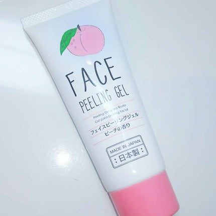 フェイスピーリングジェル ピーチの香り/DAISO/ピーリングを使ったクチコミ(1枚目)