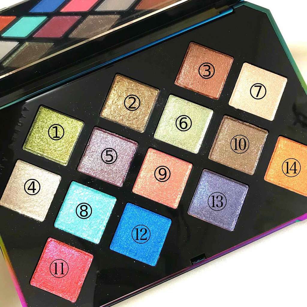 FENTY BEAUTY ギャラクシーパレット/FENTY BEAUTY BY RIHANNA/アイシャドウパレットを使ったクチコミ（1枚目）