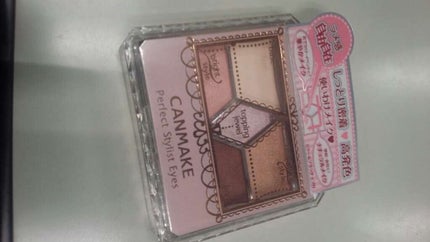 【旧品】パーフェクトスタイリストアイズ/キャンメイク/アイシャドウパレットを使ったクチコミ(1枚目)