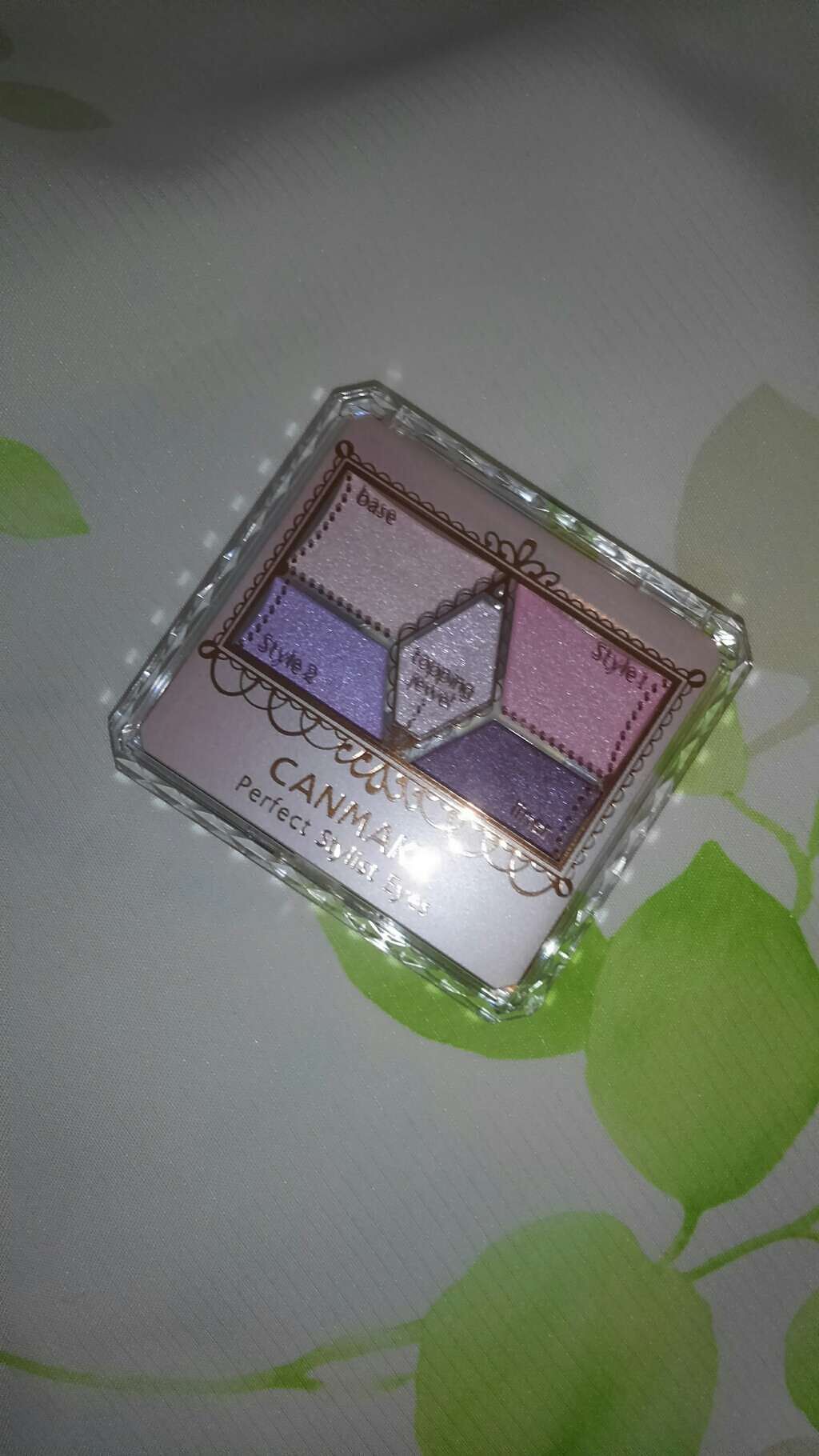 【旧品】パーフェクトスタイリストアイズ/キャンメイク/アイシャドウパレットを使ったクチコミ(1枚目)