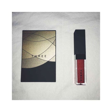 シマリング リップジャム/THREE/リップグロスを使ったクチコミ(2枚目)