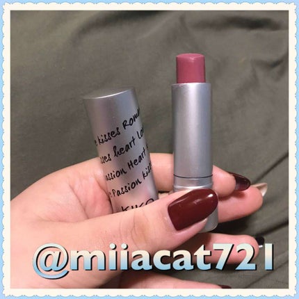 HEART SHAPED LIPSTICK/KIKO/口紅を使ったクチコミ(2枚目)