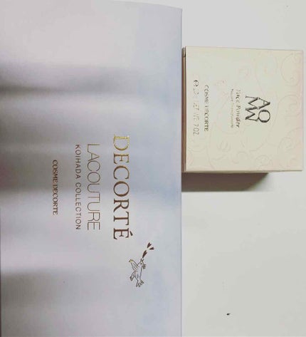 AQ MW フェイスパウダー/DECORTÉ/ルースパウダーを使ったクチコミ(1枚目)