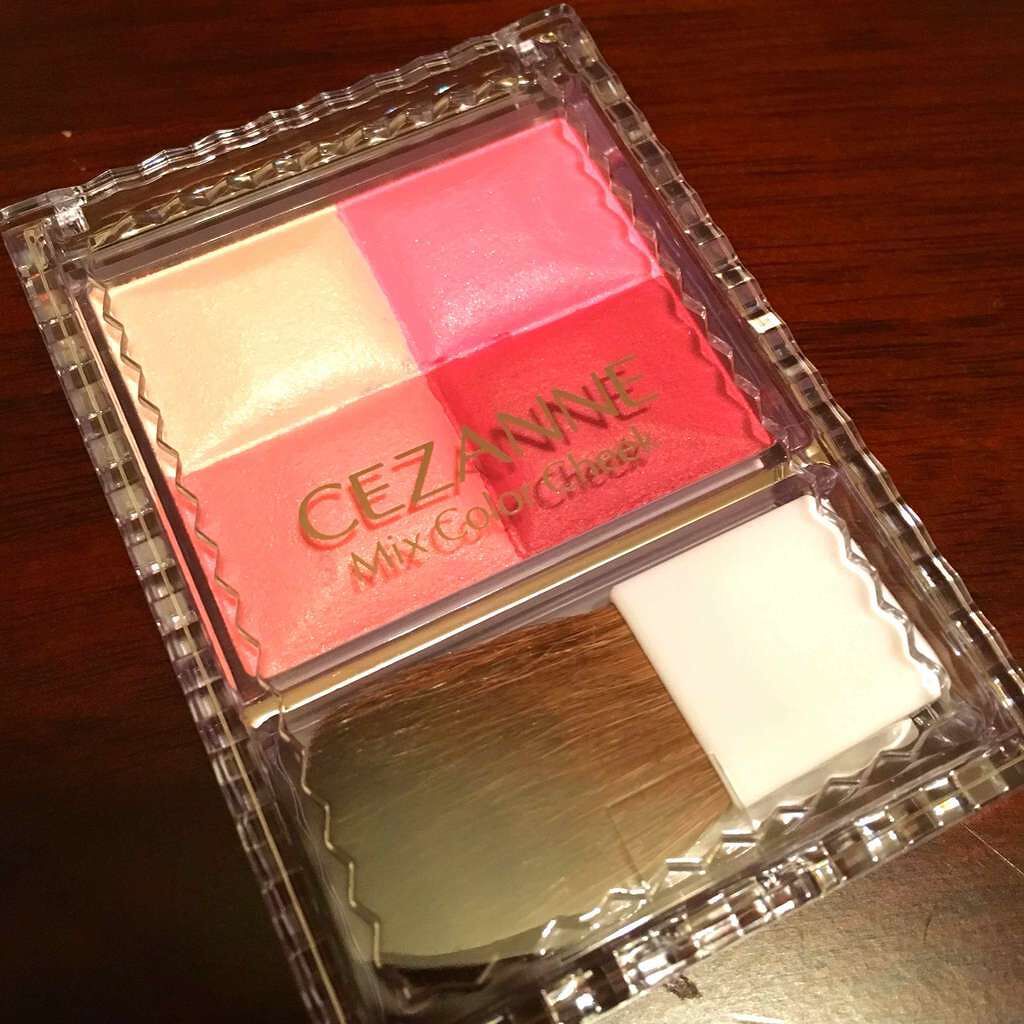 ミックスカラーチーク/CEZANNE/パウダーチークを使ったクチコミ(1枚目)