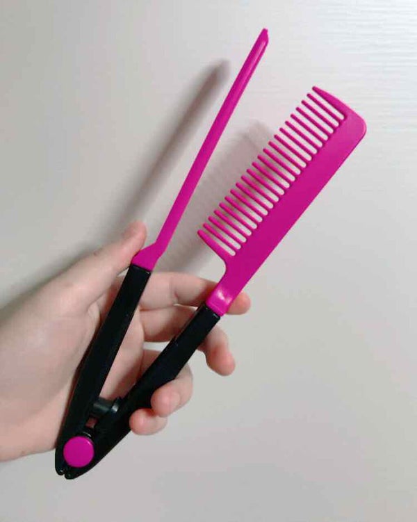 はさんでサラ髪ストレート! ブロー&スタイリングコーム/セイワ・プロ/ヘアコーム by usagimimi