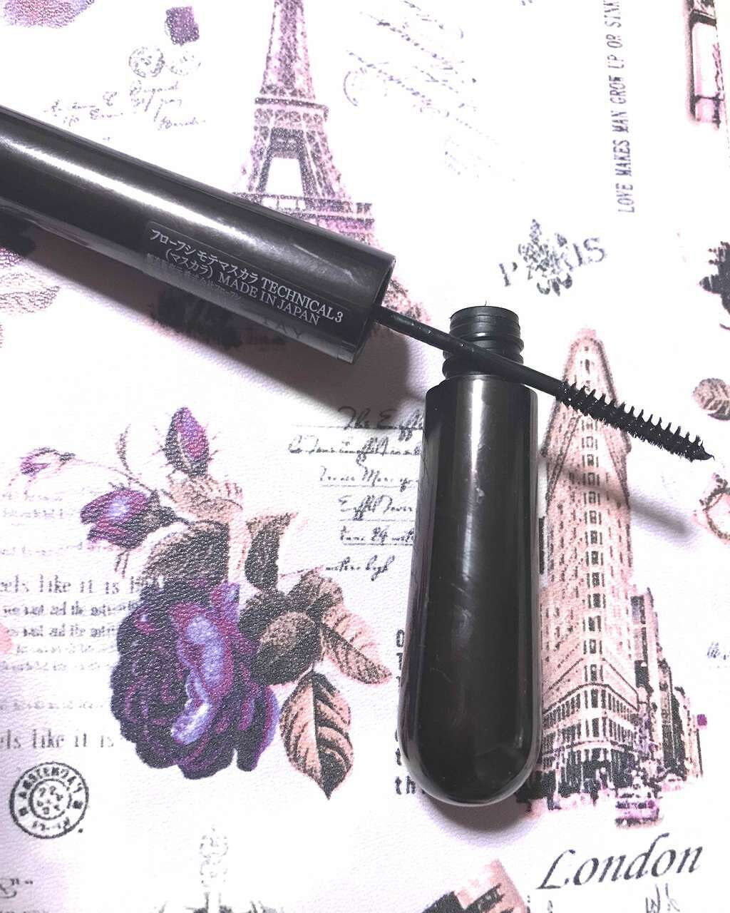 モテマスカラ TECHNICAL 3/flowfushi/マスカラを使ったクチコミ（1枚目）