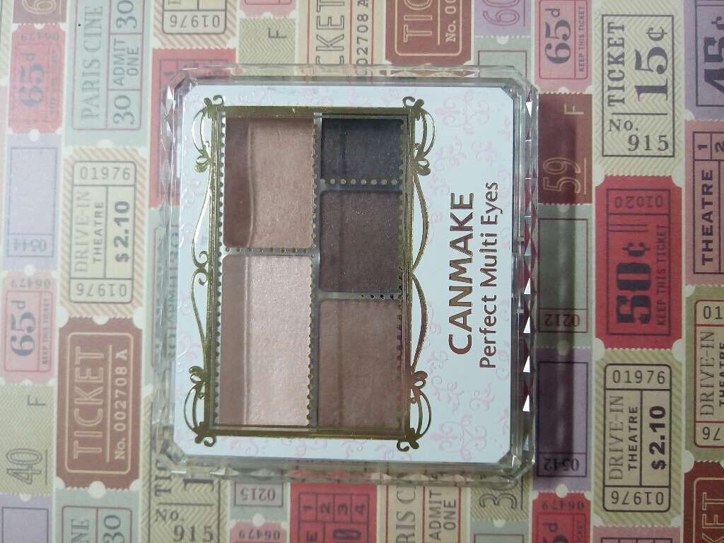 パーフェクトマルチアイズ/キャンメイク/アイシャドウパレットを使ったクチコミ（1枚目）