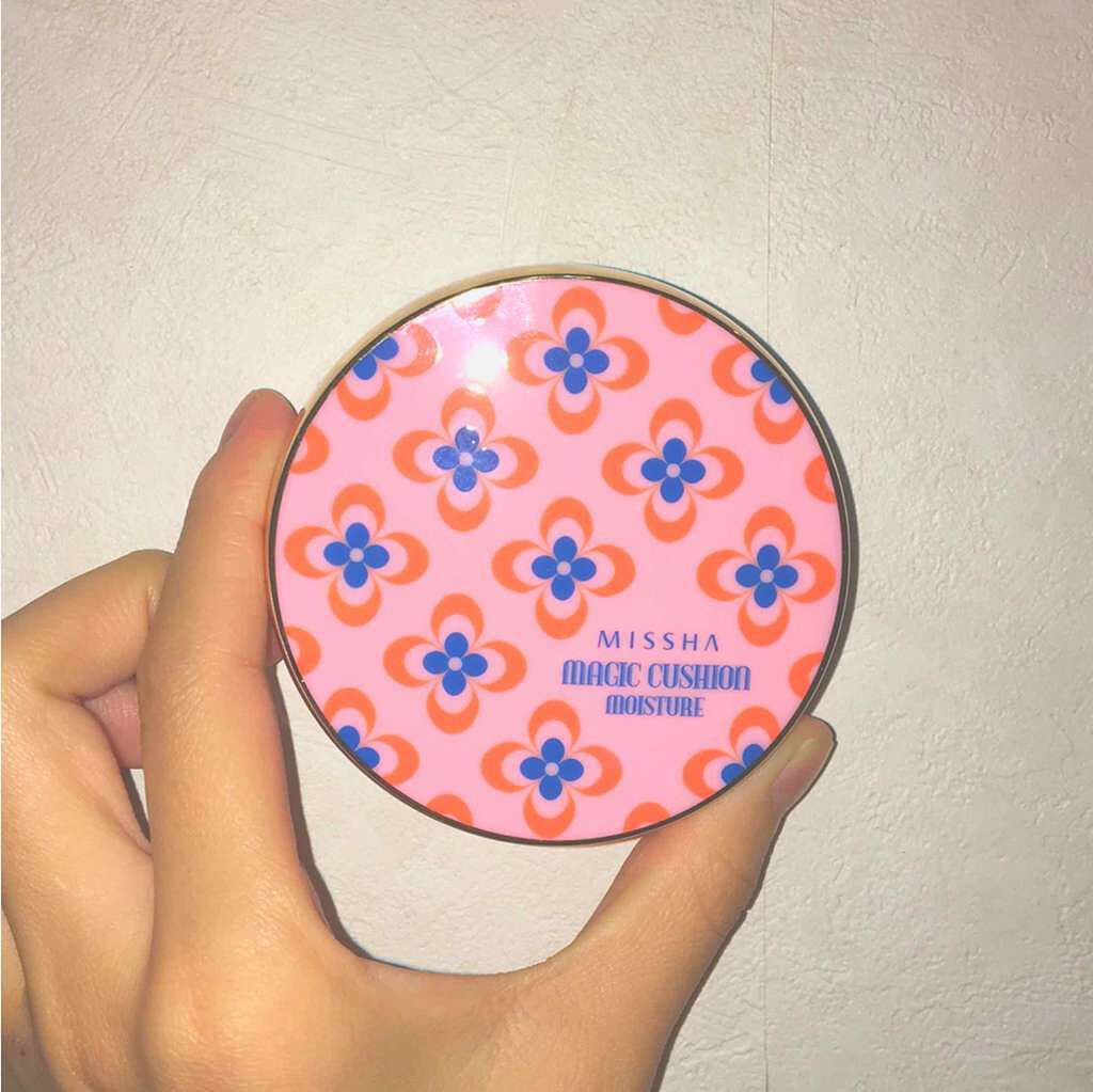 M クッション ファンデーション(モイスチャー)/MISSHA/クッションファンデーションを使ったクチコミ(1枚目)