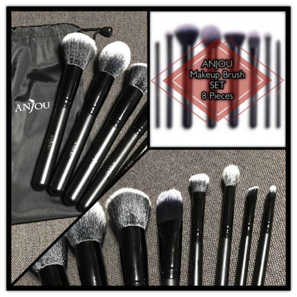 メイクブラシセット/Anjou/メイクブラシを使ったクチコミ(1枚目)